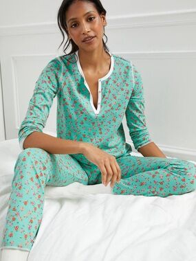 Roller Rabbit Blooms Pajama Set